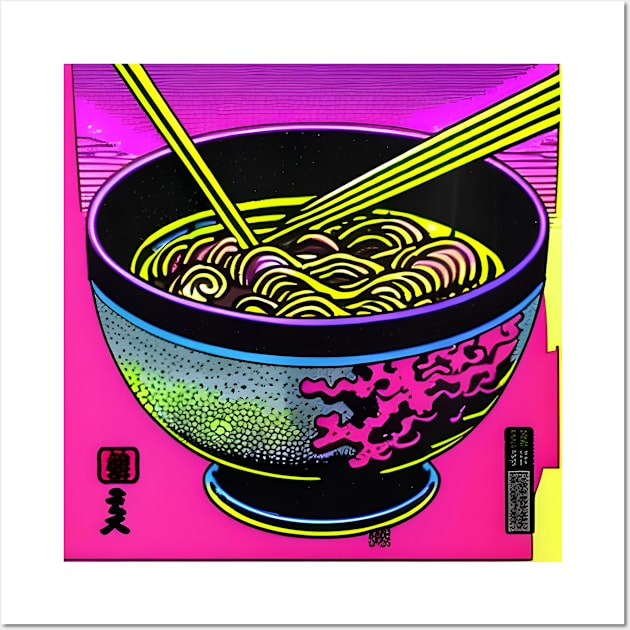 AI Ramen 7 Wall Art by TealPangolin